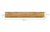 Police na zeď Jana, 140 cm, dub wotan
