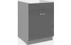 Kuchyňská dřezová skříňka Grey 60ZL, 60 cm