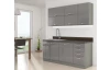 Kuchyňská dřezová skříňka Grey 60ZL, 60 cm