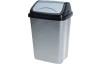 Odpadkový koš 5 l, černo-šedý