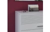 Předsíňová skříňka/botník Linus, bílá lesk