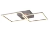 Stropní/nástěnné osvětlení LED Trail 60 cm, titanový kov