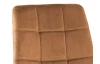 Jídelní židle Velvet, hnědá camel látka