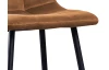 Jídelní židle Velvet, hnědá camel látka