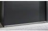 Šatní skříň Easy Plus, šířka 180 cm/extra výška 236 cm, grafit/sklo