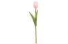 Umělá květina Tulipán 34 cm, světle růžová