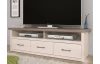 TV skříňka Luca, dub/bělená pinie