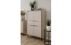 Vysoká komoda Garrone 90 cm, písková
