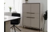 Vysoká komoda Garrone 90 cm, písková
