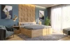 Postel s úložným prostorem Fava Box 180x200 cm, přírodní buk