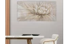 Ručně malovaný obraz Leknín, 140x70 cm