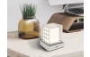 Nabíjecí stolní LED lampa Lunki, nikl