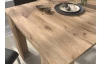 Rozkládací jídelní stůl Titan 160x90 cm, dub nox