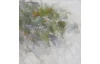 Ručně malovaný obraz Domek 150x50 cm, výrazná struktura