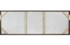 Ručně malovaný obraz Domek 150x50 cm, výrazná struktura