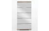 Skříňka s 5 zásuvkami Easy Plus, 49 cm, dub sonoma/zrcadlo