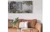 Ručně malovaný obraz Okenice 150x50 cm, výrazná struktura