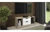 TV stolek Sten 100 cm, dub sonoma/bílý