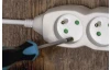 Prodlužovací kabel 1,5 m 3 zásuvky, bílý