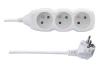 Prodlužovací kabel 1,5 m 3 zásuvky, bílý