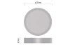 Stropní/nástěnné LED osvětlení Nexxo 22,5 cm, bílé kulaté