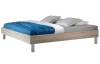 Postel Easy Plus 180x200 cm, dub sonoma, komfortní výška