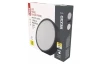 Stropní/nástěnné LED osvětlení Nexxo 22,5 cm, černé kulaté