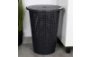 Koš na prádlo 35 l, černý